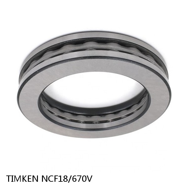 NCF18/670V TIMKEN Tapered Roller Bearings Tapered Single Imperial