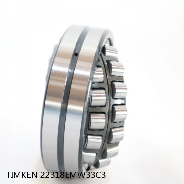 22318EMW33C3 TIMKEN Spherical Roller Bearings Steel Cage