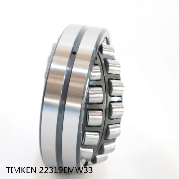 22319EMW33 TIMKEN Spherical Roller Bearings Steel Cage