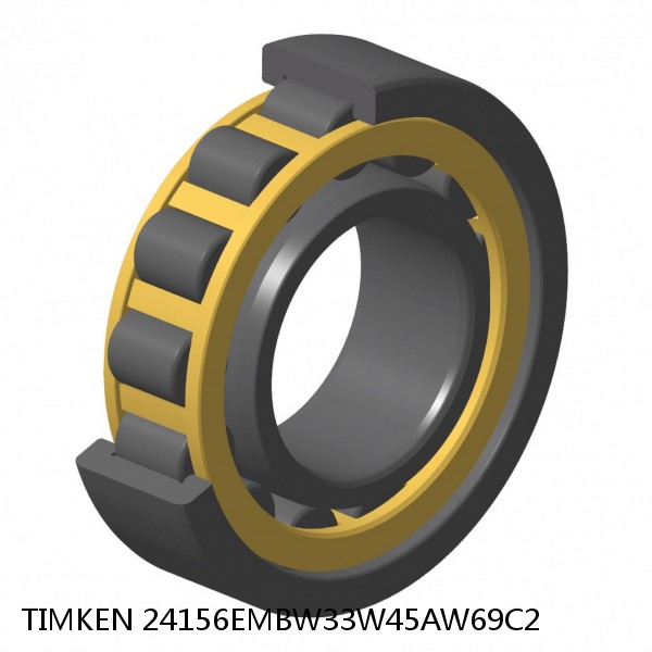 24156EMBW33W45AW69C2 TIMKEN Cylindrical Roller Bearings Single Row ISO