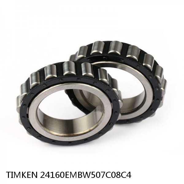 24160EMBW507C08C4 TIMKEN Cylindrical Roller Bearings Single Row ISO