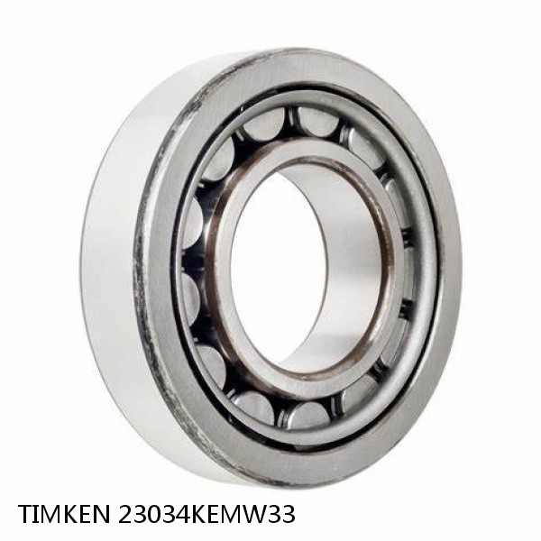 23034KEMW33 TIMKEN Cylindrical Roller Bearings Single Row ISO