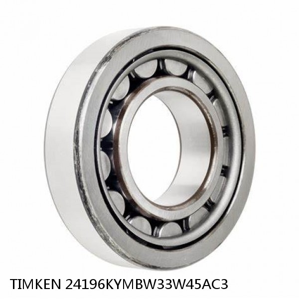 24196KYMBW33W45AC3 TIMKEN Cylindrical Roller Bearings Single Row ISO