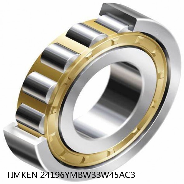 24196YMBW33W45AC3 TIMKEN Cylindrical Roller Bearings Single Row ISO