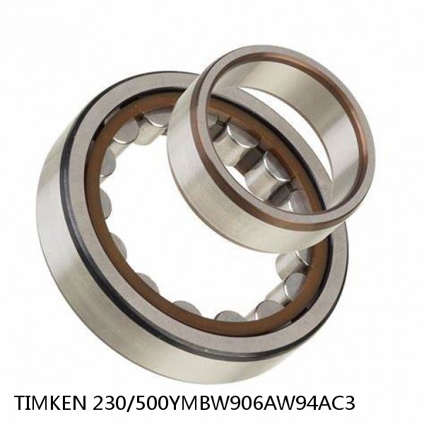 230/500YMBW906AW94AC3 TIMKEN Cylindrical Roller Bearings Single Row ISO