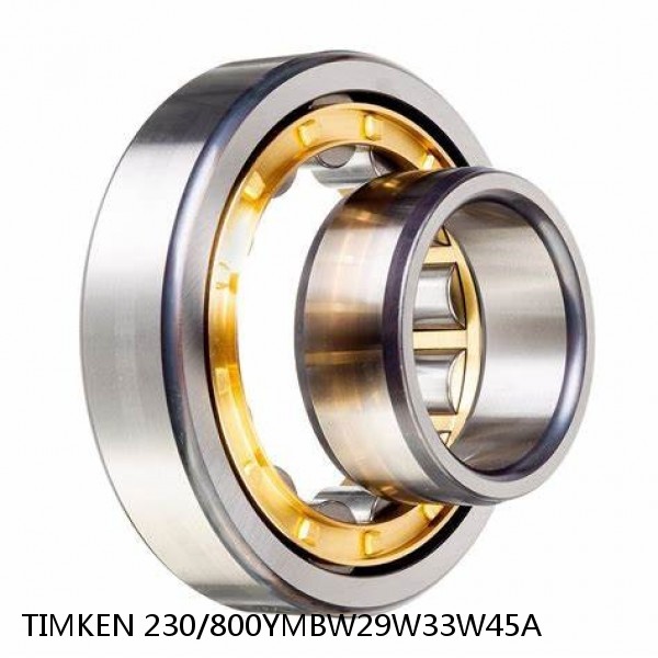 230/800YMBW29W33W45A TIMKEN Cylindrical Roller Bearings Single Row ISO