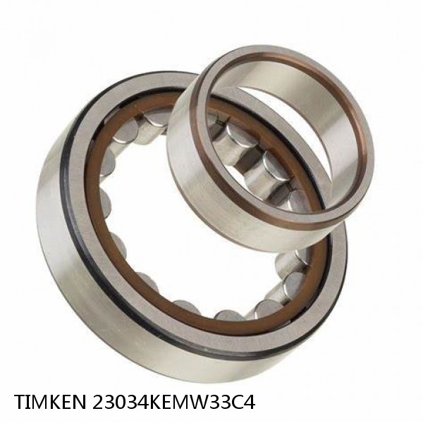 23034KEMW33C4 TIMKEN Cylindrical Roller Bearings Single Row ISO