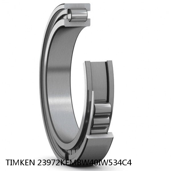 23972KEMBW40IW534C4 TIMKEN Full Complement Cylindrical Roller Radial Bearings