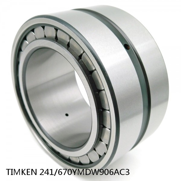 241/670YMDW906AC3 TIMKEN Full Complement Cylindrical Roller Radial Bearings