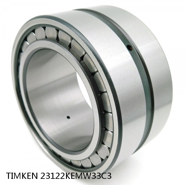 23122KEMW33C3 TIMKEN Full Complement Cylindrical Roller Radial Bearings