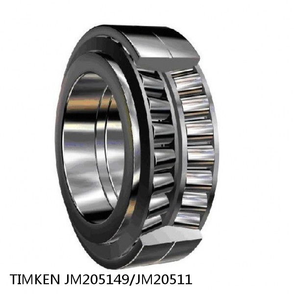 JM205149/JM20511 TIMKEN Tapered Roller Bearings Tapered Single Metric