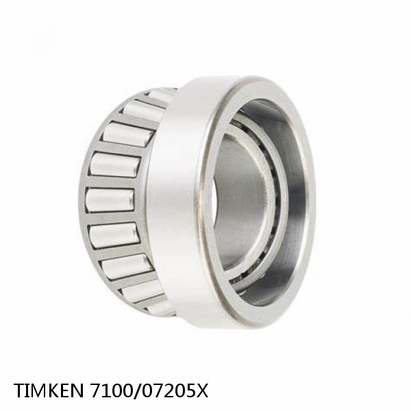 7100/07205X TIMKEN Tapered Roller Bearings Tapered Single Metric