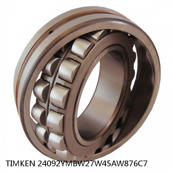 24092YMBW27W45AW876C7 TIMKEN Spherical Roller Bearings Steel Cage