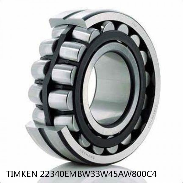 22340EMBW33W45AW800C4 TIMKEN Spherical Roller Bearings Steel Cage #1 small image