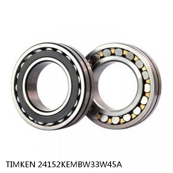 24152KEMBW33W45A TIMKEN Spherical Roller Bearings Steel Cage #1 small image