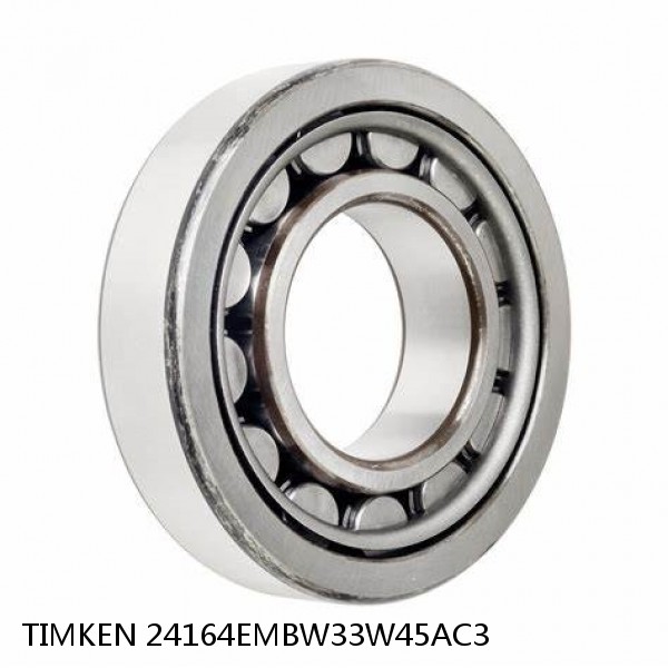 24164EMBW33W45AC3 TIMKEN Cylindrical Roller Bearings Single Row ISO