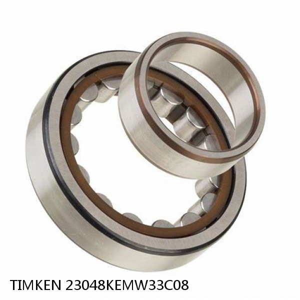 23048KEMW33C08 TIMKEN Cylindrical Roller Bearings Single Row ISO