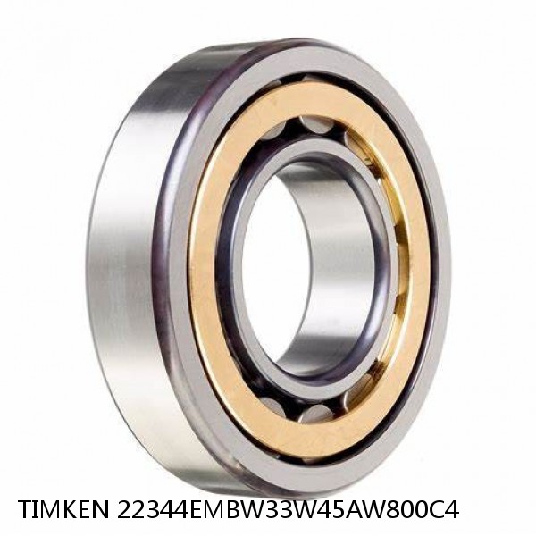 22344EMBW33W45AW800C4 TIMKEN Cylindrical Roller Bearings Single Row ISO