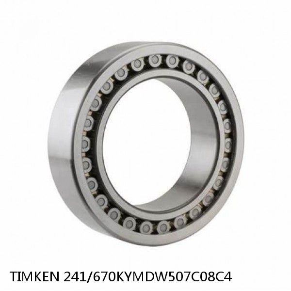 241/670KYMDW507C08C4 TIMKEN Full Complement Cylindrical Roller Radial Bearings #1 small image