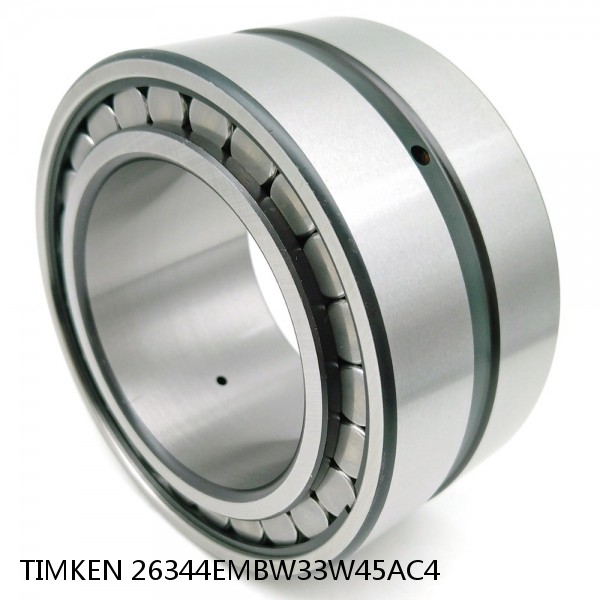 26344EMBW33W45AC4 TIMKEN Full Complement Cylindrical Roller Radial Bearings #1 small image