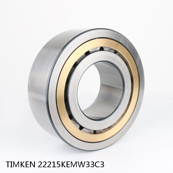 22215KEMW33C3 TIMKEN Full Complement Cylindrical Roller Radial Bearings #1 small image