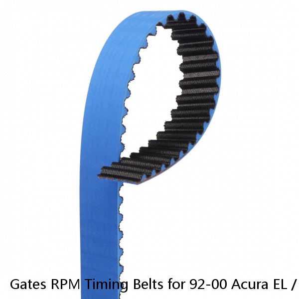 Gates RPM Timing Belts for 92-00 Acura EL / Honda Civic & Civic Del Sol # T224RB #1 small image