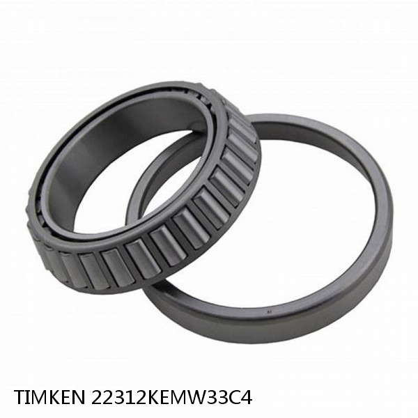 22312KEMW33C4 TIMKEN Tapered Roller Bearings Tapered Single Imperial #1 image
