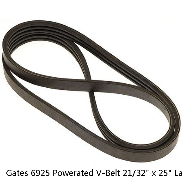 Gates 6925 Powerated V-Belt 21/32" x 25" Lawn Mower Tractor Appliances NEW  #1 image
